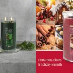 Yankee Candle Balsam and Sparkling Cinnamon